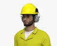 Middle Eastern Gas Worker 3D модель