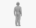 Middle Eastern Gas Worker 3Dモデル