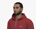 Middle Eastern Man in Tracksuit 3D модель