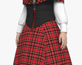 Traditional Scottish Highland Dress 3D-Modell