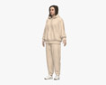 Woman in Tracksuit Modello 3D