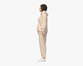 Woman in Tracksuit 3D-Modell