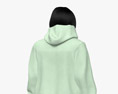 Asian Woman in Tracksuit 3D 모델 
