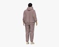 Middle Eastern Woman in Tracksuit 3D模型