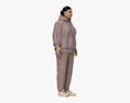 Middle Eastern Woman in Tracksuit 3D模型
