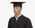 Asian Graduate Student 3D модель