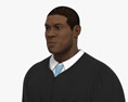 African-American Judge 3D模型