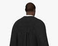 African-American Judge Modèle 3d