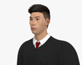 Asian Judge 3D-Modell