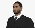 Middle Eastern Judge 3d model
