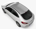 Chery A3 (J3) hatchback 5-door 2013 3d model top view
