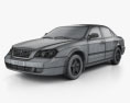 Chery Eastar 2012 3Dモデル wire render