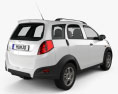 Chery IndiS (X-Cross) 2014 3d model back view
