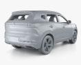 Chery Tiggo 7 с детальным интерьером 2023 3D модель