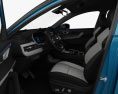 Chery Tiggo 7 с детальным интерьером 2023 3D модель seats