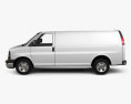 Chevrolet Express 2011 3d model side view