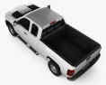 Chevrolet Silverado HD Extended Cab Standard bed 2011 3d model top view