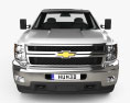 Chevrolet Silverado HD Extended Cab Standard bed 2011 3d model front view