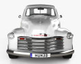 Chevrolet Advance Design Pickup 1951 Modelo 3D vista frontal