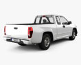 Chevrolet Colorado Extended Cab 2014 3Dモデル 後ろ姿