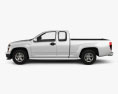Chevrolet Colorado Extended Cab 2014 3D 모델  side view