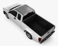 Chevrolet Colorado Extended Cab 2014 3D模型 顶视图