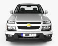 Chevrolet Colorado Extended Cab 2014 3D 모델  front view