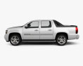 Chevrolet Avalanche 2014 3d model side view