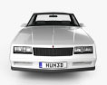 Chevrolet Monte Carlo SS 1986 3d model front view