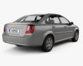 Chevrolet Lacetti 轿车 2011 3D模型 后视图