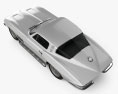 Chevrolet Corvette Sting Ray (C2) 1965 3d model top view