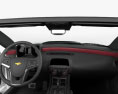 Chevrolet Camaro Black Hawks 인테리어 가 있는 2014 3D 모델  dashboard
