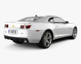 Chevrolet Camaro 2SS RS coupe 2014 3d model back view