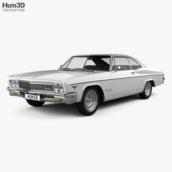 Chevrolet Impala SS Sport Coupe 1966 3D-Modell