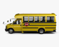 Thomas Minotour Шкільний автобус 2012 3D модель side view