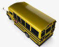 Thomas Minotour School Bus 2012 3d model top view