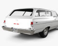 Chevrolet Chevelle (Malibu) 2-door wagon 1964 3d model