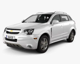 3D model of Chevrolet Captiva (巴西) 2012