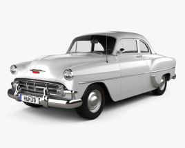 Chevrolet 210 Club Coupe 1953 3Dモデル