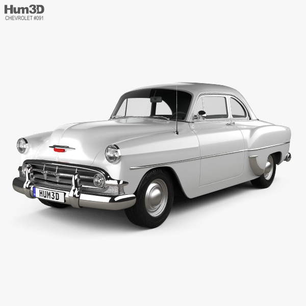 Chevrolet 210 Club Coupe 1953 3Dモデル