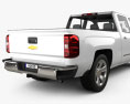 Chevrolet Silverado Crew Cab LTZ 2016 3D модель