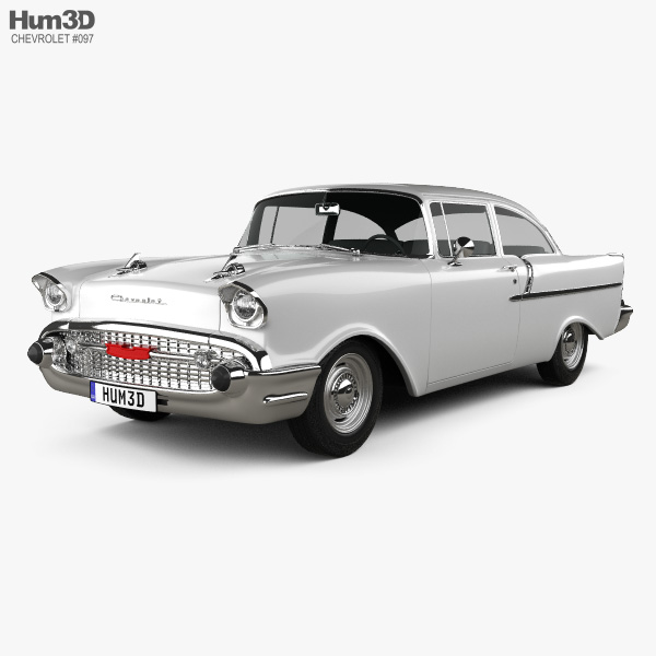 Chevrolet 150 sedan 1957 Modèle 3D