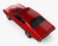 Chevrolet Chevelle SS 396 hardtop coupe 1970 3d model top view