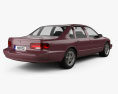 Chevrolet Impala SS 1996 3Dモデル 後ろ姿