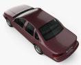Chevrolet Impala SS 1996 3D-Modell Draufsicht