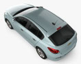 Chevrolet Cruze 掀背车 2014 3D模型 顶视图