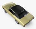 Chevrolet Monte Carlo 1972 Modello 3D vista dall'alto