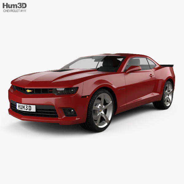 Chevrolet Camaro SS coupe 2016 3D model