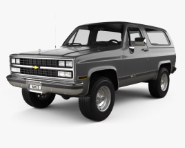 Chevrolet Blazer (K5) 1991 3D 모델 