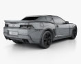 Chevrolet Camaro ZL1 敞篷车 2017 3D模型